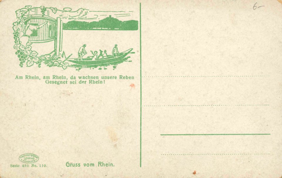 Niederwald, Hessen - Nationaldenkmal (4) (back) (Zeno Ansichtskarten)