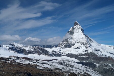 Matterhorn zermatt swiss photo