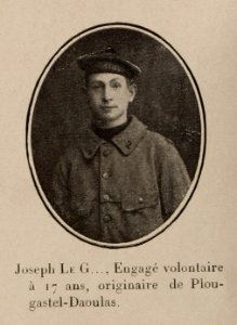 Nieuport 1915-Engagé volontaire Joseph Le G.