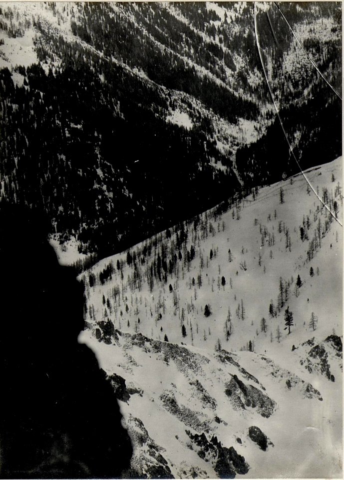 Norama, Val piana piccola. Standpunkt, Val piana. (5. Teilbild zu WK1 ALB082 24339a) (BildID 15630062)