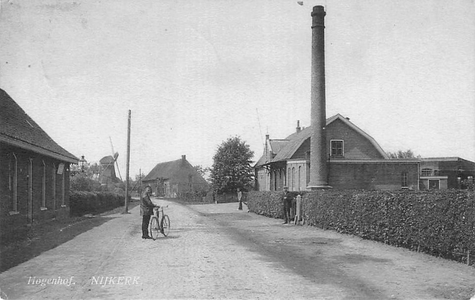 Nijkerk De Volharding ansichtkaart uit 1916