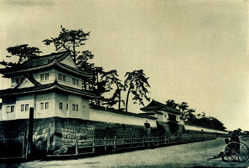 Nijō Castle in Kyoto. Before 1902