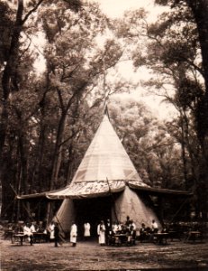 Nordamerikanischer Wigwam Expo 1873