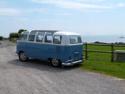 Car van vintage photo