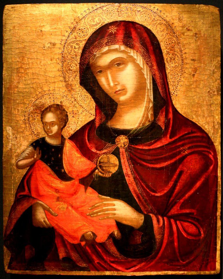 Nikolaos tza fouris (attr.), madre della consolazione, creta 1490 ca