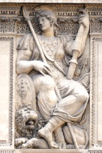 Minerva Goujon Cour Carrée Louvre