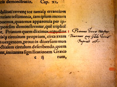 Nicolai Copernici Torinensis De revolutionibus orbium coelestium - Détail 3