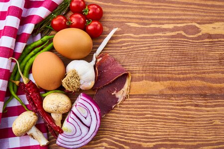 Healthy eating fresh copy space