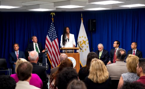 Nicole Alexander-Scott, Secretary Castro Visits Providence, Rhode Island