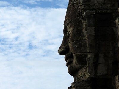 Outdoors statue cambodia