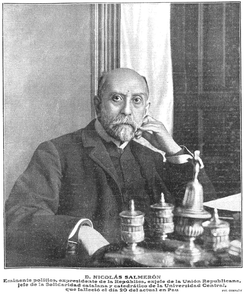 Nicolás Salmerón, de Compañy