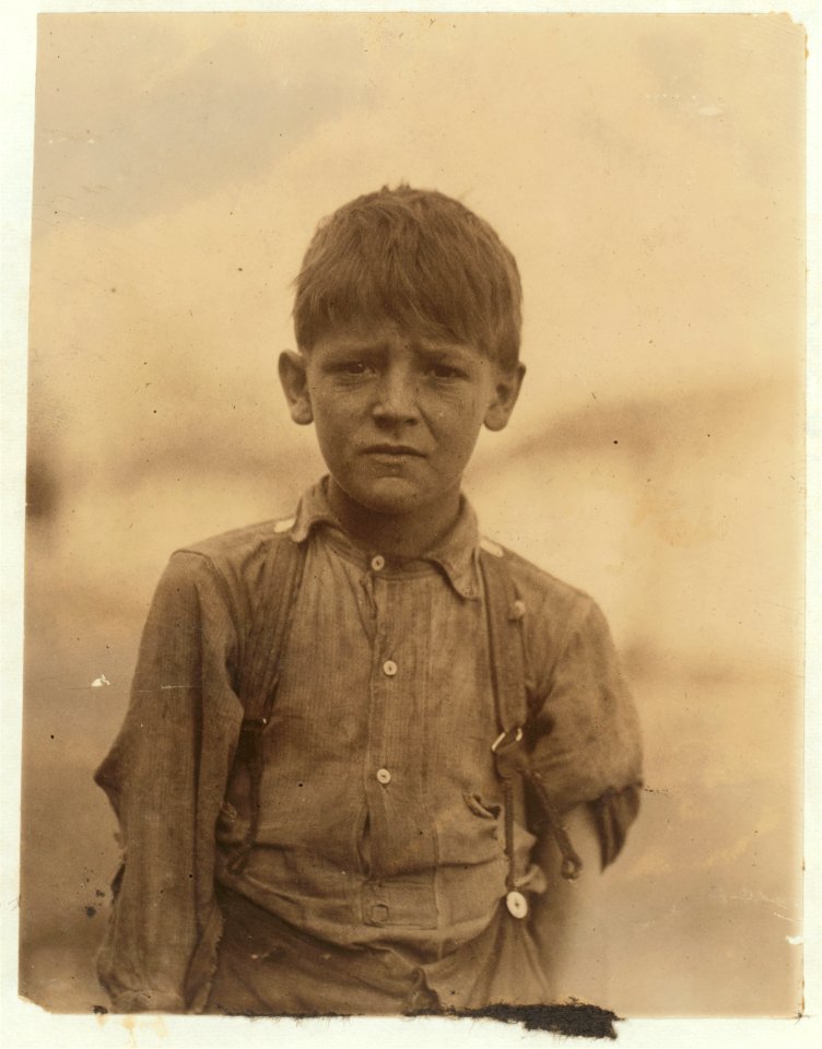 Norman Hall, 210 Park Street, Lindale, Ga. Went to work over a year ago in Massachusetts Mills at 10 1-2 years old. Family Record says born Oct. 26, 1901. Doffing. No real reason for his LOC nclc.02774
