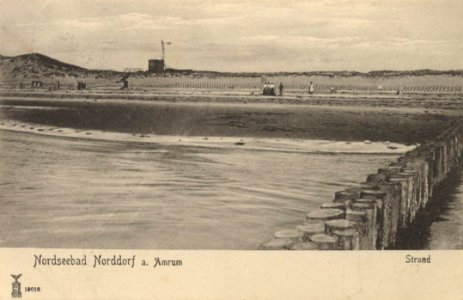 Norddorf (Amrun), Schleswig-Holstein - Strand (2) (Zeno Ansichtskarten)