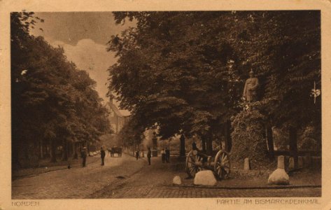 Norden, Niedersachsen - Bismarckdenkmal (Zeno Ansichtskarten)