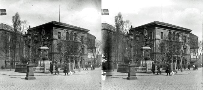 Niels Juel statue in Copenhagen, 1901-1922