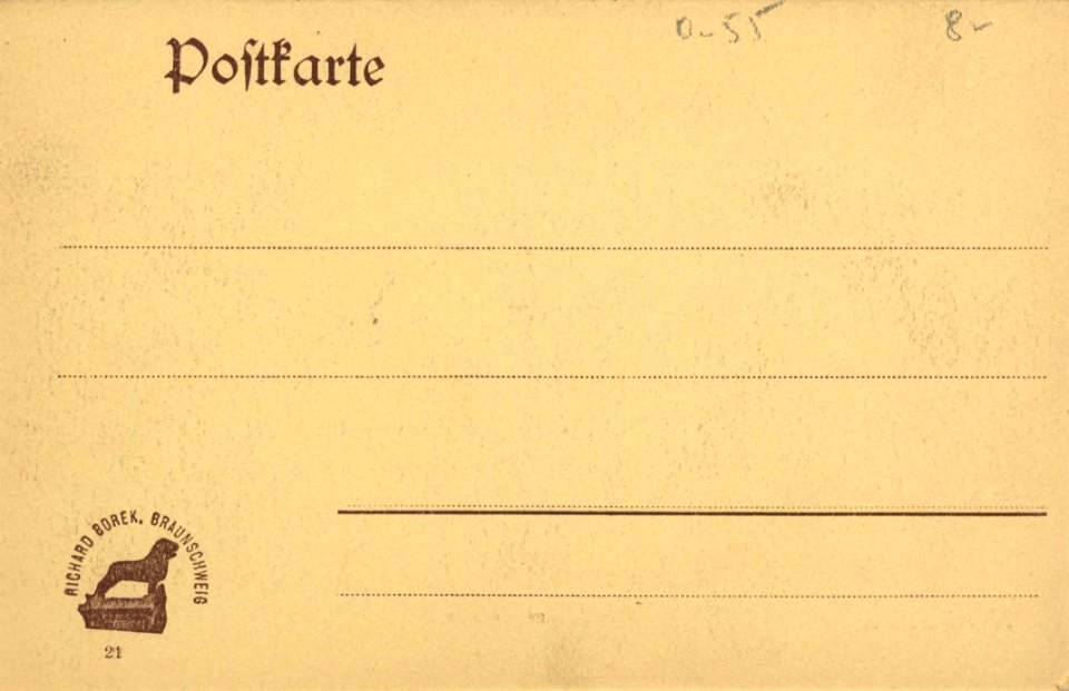 Nordhausen, Thüringen - Merwigslinde (back) (Zeno Ansichtskarten)