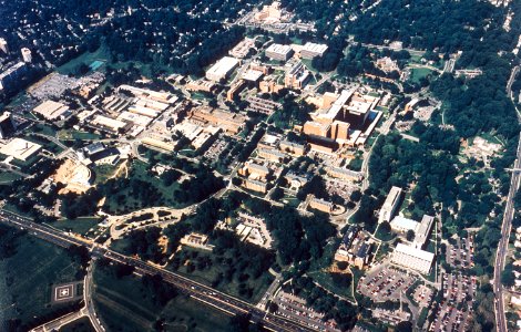 NIH campus - aerial photo