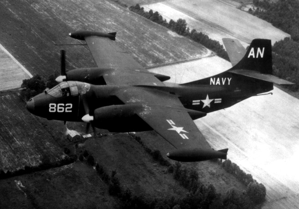 North American AJ-1 Savage in flight