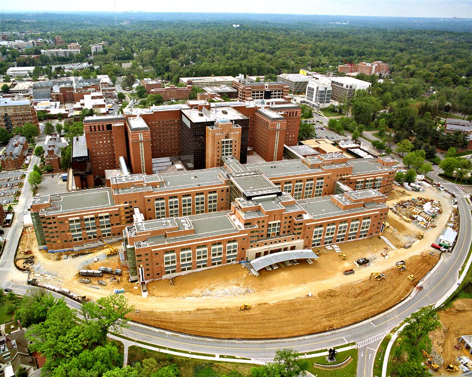 NIH clinical center - aerial