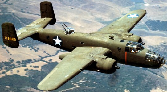 North American Aviation's B-25 medium bomber, Inglewood, Calif (cropped)