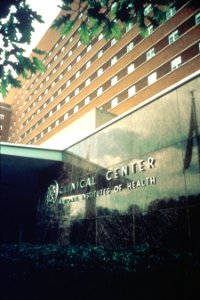 NIH clinical center south entrance