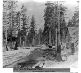 North American Hotel, on the summit of Sierra Nevada LCCN2002720131