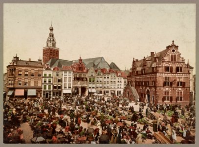 Nijmegen groote markt LCCN93500002