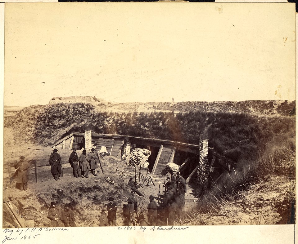 North Carolina, Fort Fisher. Pulpit - NARA - 533353