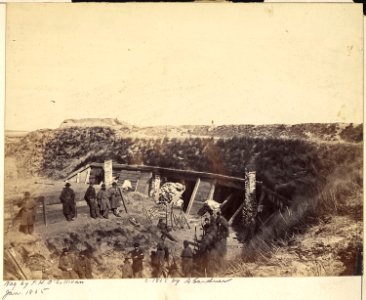 North Carolina, Fort Fisher. Pulpit - NARA - 533353