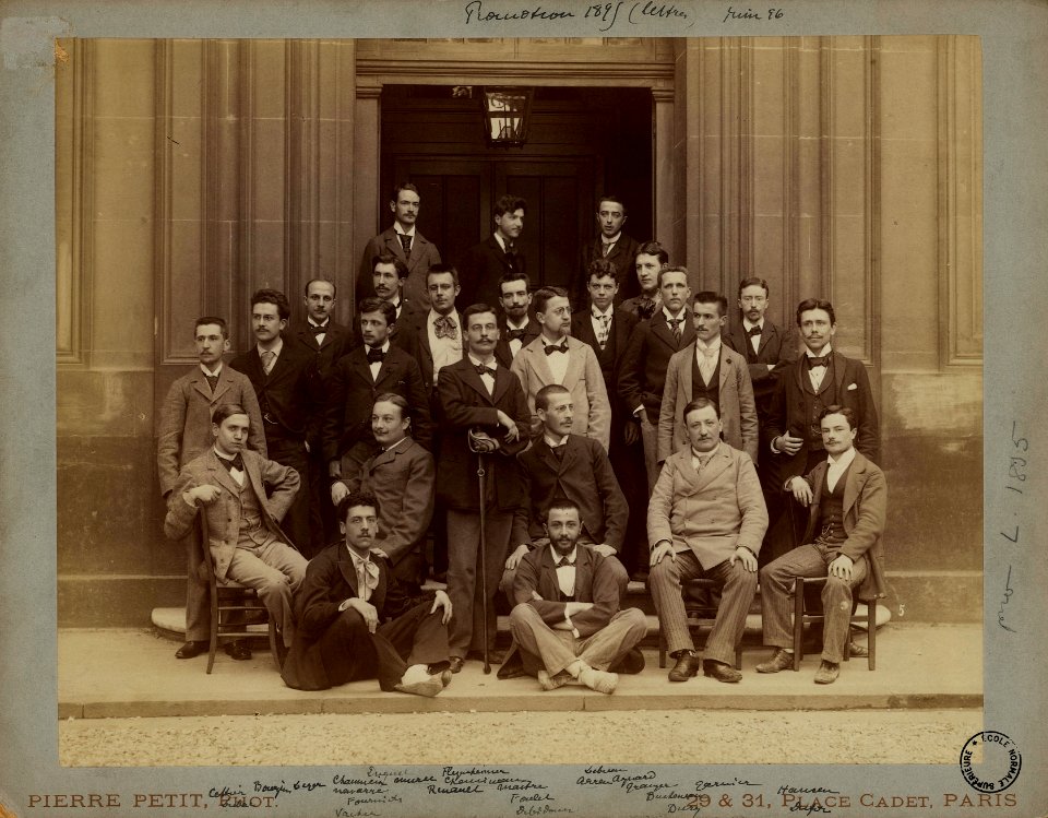 Normale Supp 1895 lettres