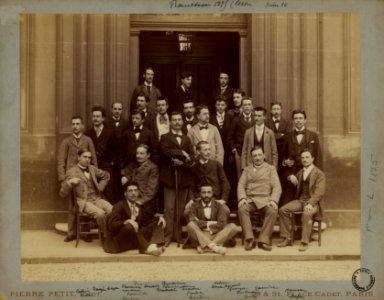 Normale Supp 1895 lettres