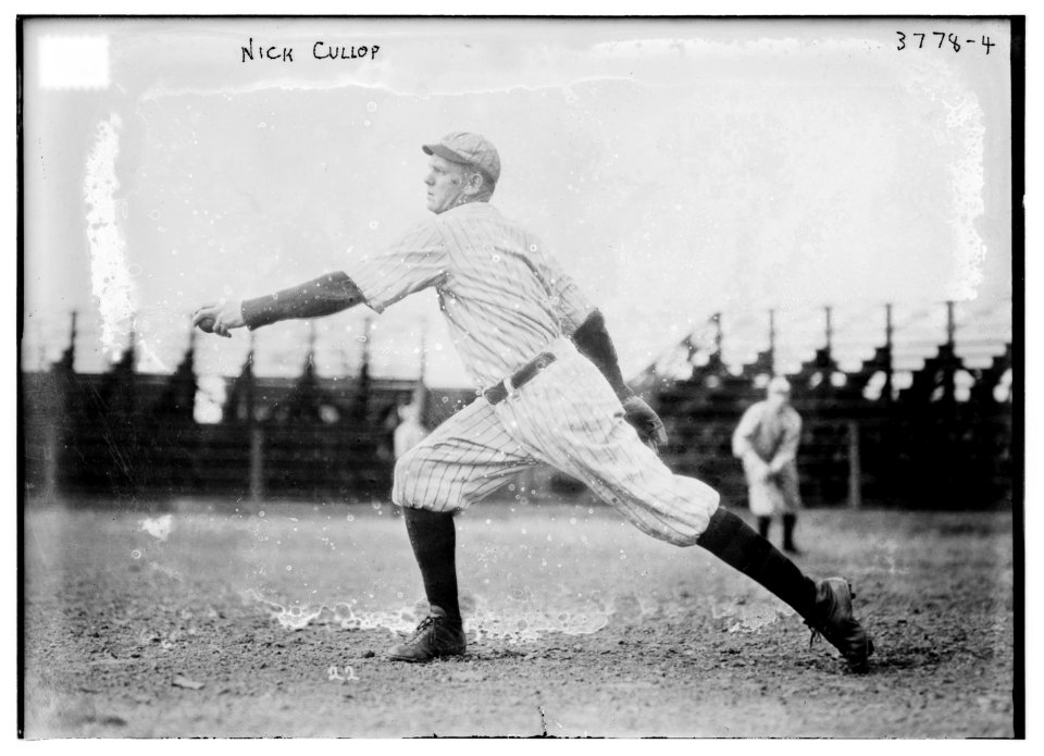 Norman A. Nick Cullop, pitcher, New York AL (baseball) LCCN2014701136