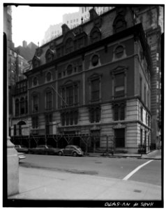 North facade of house - leonard w jerome mansion