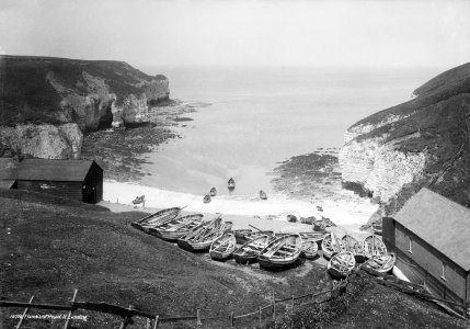 North landing, Flamborough Head, Yorkshire. RMG G02381 photo