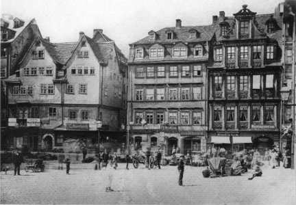 Nikolaistrasse Deutrichs Hof Leipzig um1880