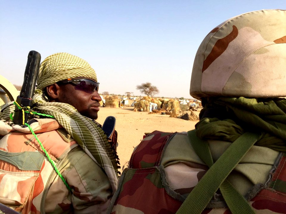 Nigerien Army patrol in Diffa 2016