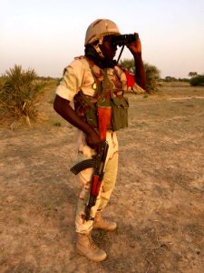 Nigerien soldier Komadogou 2016