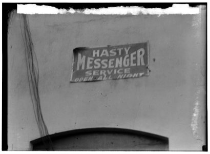 Night messenger report) LOC nclc.05578