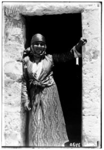 Northern views. A Nazareth maiden. Dressed in antique brocade LOC matpc.00218