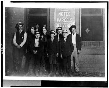 Night Shift A. D. T. Messengers, Indianapolis. 10-00 P.M. LOC cph.3c05665