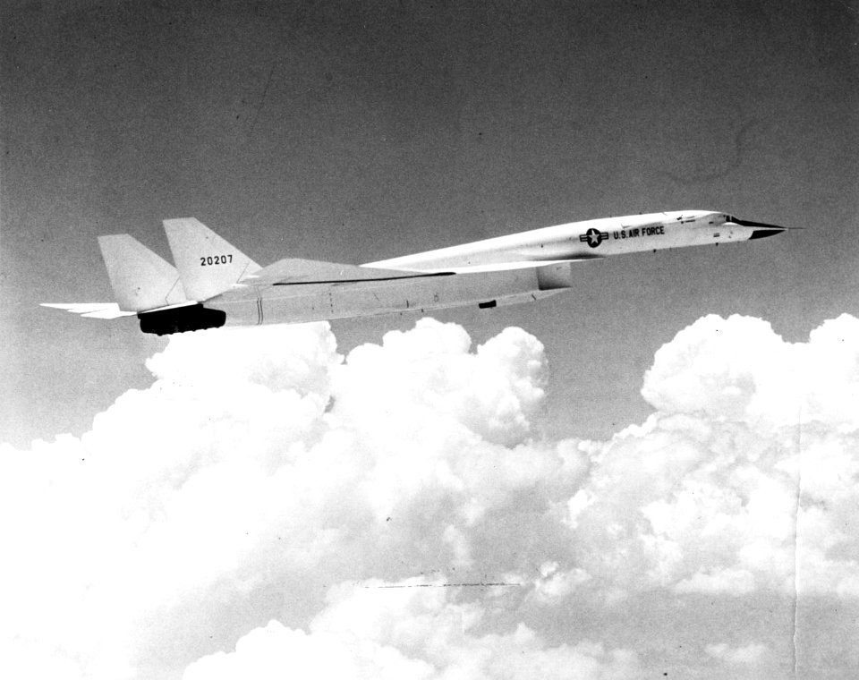 North American XB-70A Valkyrie in flight 061122-F-1234P-033