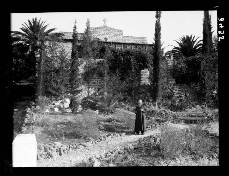 Northern views. Ain Tabgha. The German hospice LOC matpc.15347