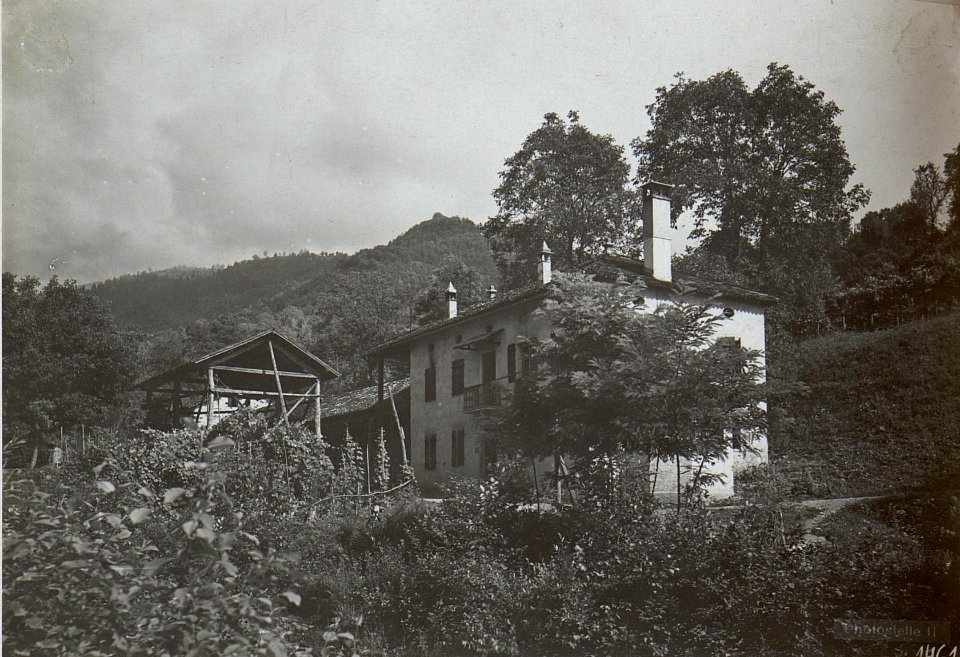 Norcen nordwestlich Feltre. Sägewerk. (BildID 15643922)