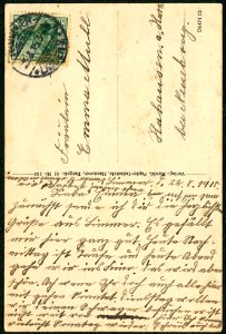 Norddeutsche Papier-Industrie PC 0188 Hannover, Eilenriede „Am Grenzgraben“ Adressseite Limmer Harenberger Straße 47 1915 an Fräulein Emma Mull in Hahausen Harz bei Neuekrug