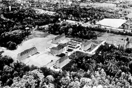 NIH aerial campus photo photo