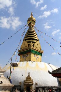 Swayambhu kathmandu peace photo