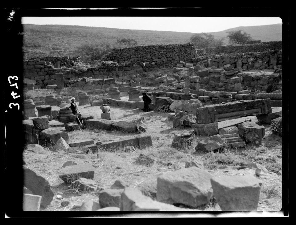 Northern views. Chorazin. (Kerazeh). General view of excavated remains LOC matpc.15353