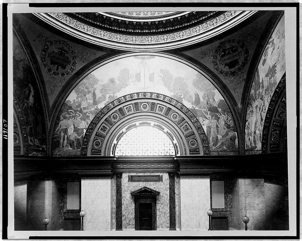 North side of courthouse rotunda, Fort Wayne, Indiana LCCN97514382