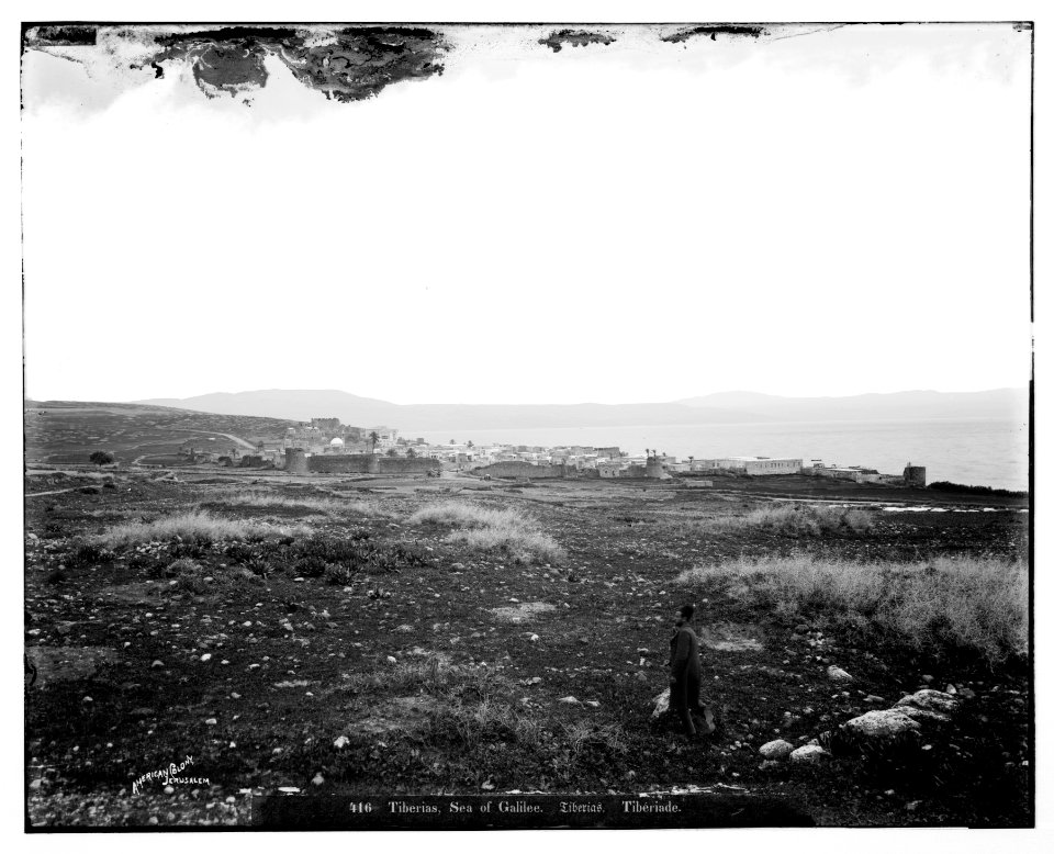 Northern views. General view of Tiberias (Tabariyeh) LOC matpc.07009