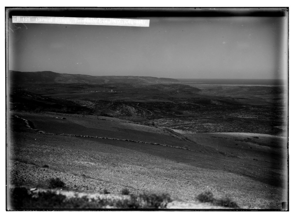 Northern views. Carmel Range, telephoto from Nazareth hill LOC matpc.05534